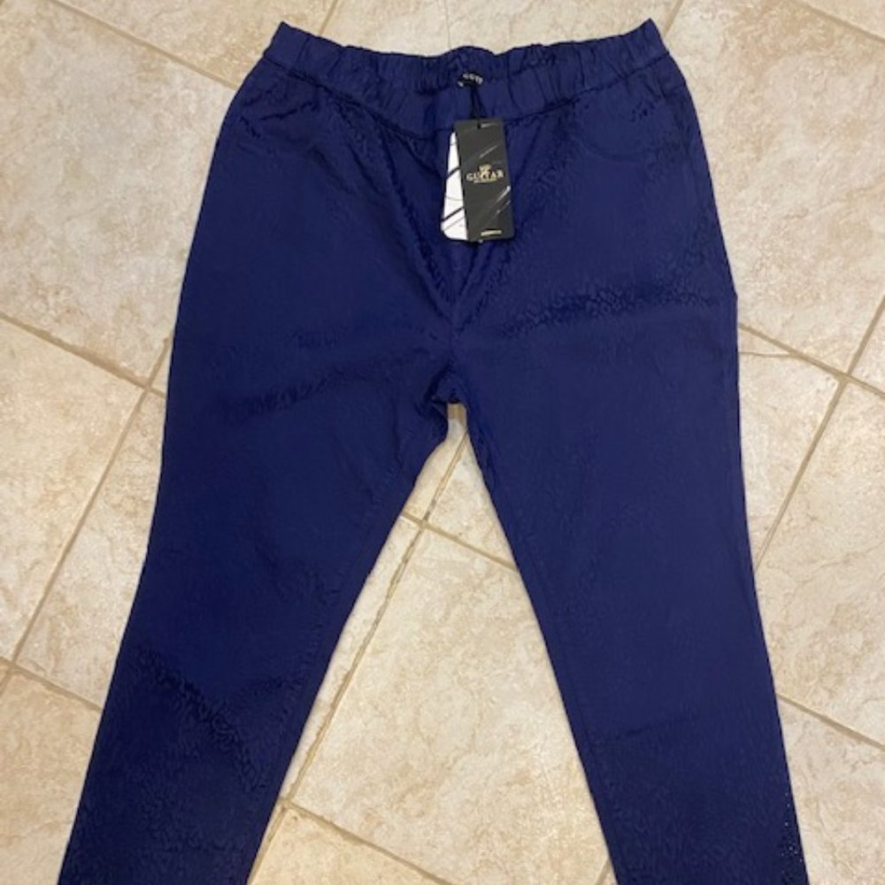 Plus Size  Skinny Navy Pants size 2X